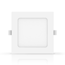 LED E6 - 6W Kvadratisk Bagbelyst Indbygningsspot, 3000K (Udskæringsstørrelse: 95mm-105mm) - Indbygget