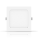 Bagbelyst Indbygningsspot LED E6 9W 4000K 1000lm - Kvadratisk, 230V, RA80, 3 års garanti