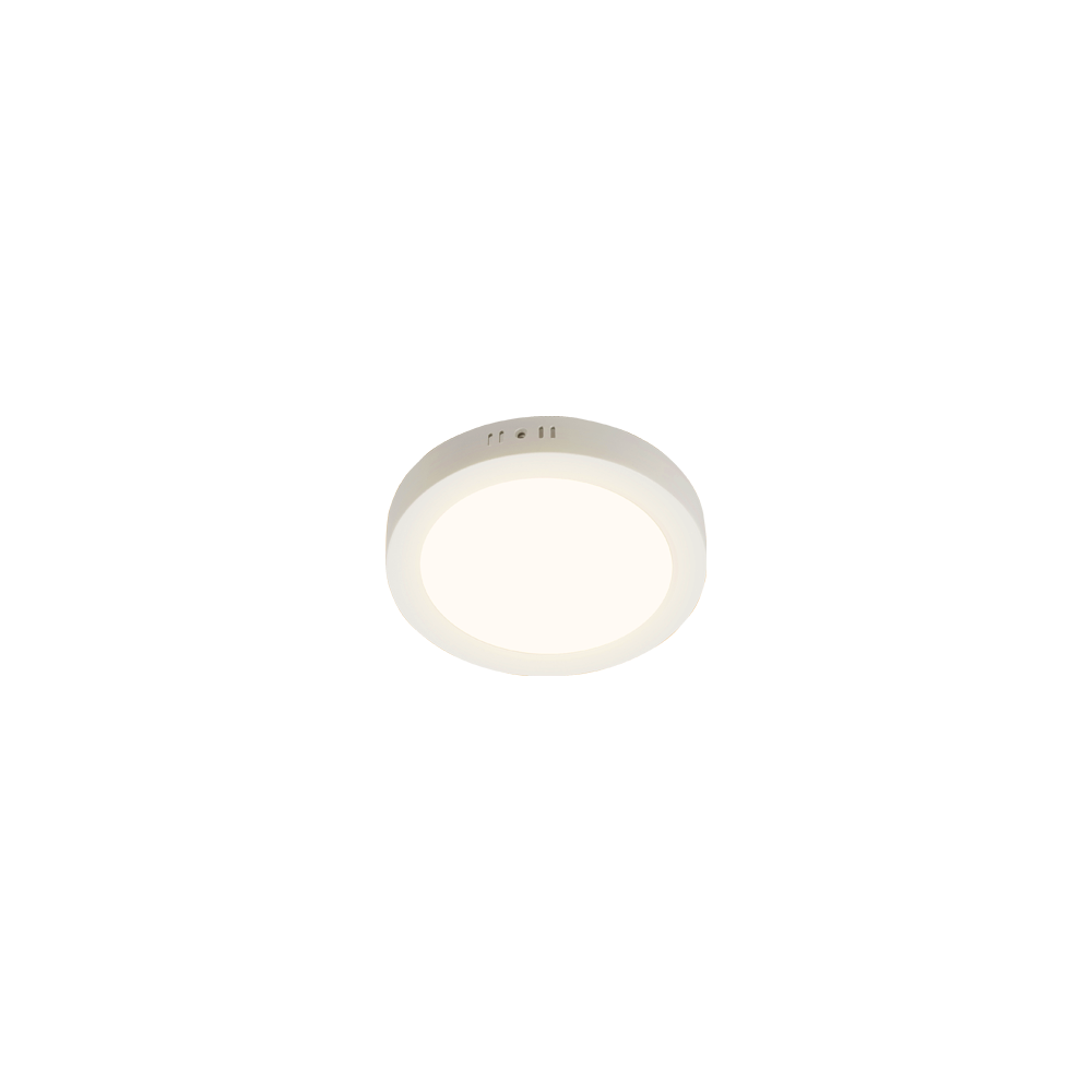LED E6 Bagbelyst Rund Indbygningsspot, 18W, 3000K, 230V, 1980lm, RA80, 3 års garanti