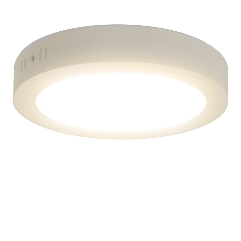 LED E6 Bagbelyst Rund Indbygningsspot - 18W, 4000K, 230V, 2100lm, RA80, 3 års producentgaranti