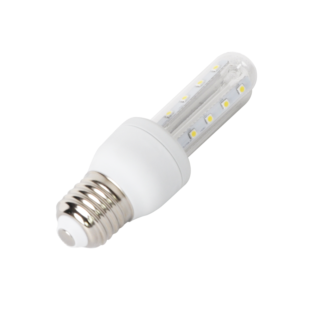LED B5-T3 2U 8W E27 3000K Erstatning for 55W pære med 230V input og 730lm lysstyrke - RA80 - 3 års producentgaranti