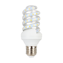 LED B5 Spiral Pære, 9W, E27 Fatning, 3000K, Erstatter 62W, 230V, 840lm, RA80, 3 Års Garanti