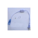 D16 Neon Flex LED - Vandtæt og nem installation - inkl. endeprop - 230V