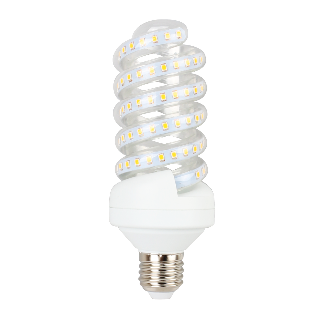 LED Spiral B5 20W E27 3000K Erstatning for 129W, 230V, 2070lm, RA80 - 3 års producentgaranti