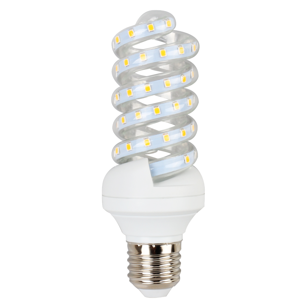 Spiral LED pære B5 - 13W E27, 3000K, 230V, 1290lm, RA80, 3 års producentgaranti