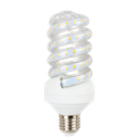 LED B5 Spiral Pære, 15W, E27, 4000K, Erstatter 99W, 230V, 1510lm, RA80, 3 års garanti