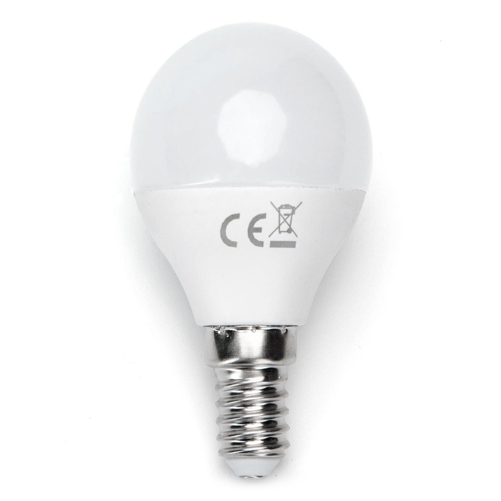 LED Pære A5 G45 med Stor Spredning E14 4.9W 4000K - Erstatter 37W, 230V, 420lm, RA80 - 3 Års Producentgaranti