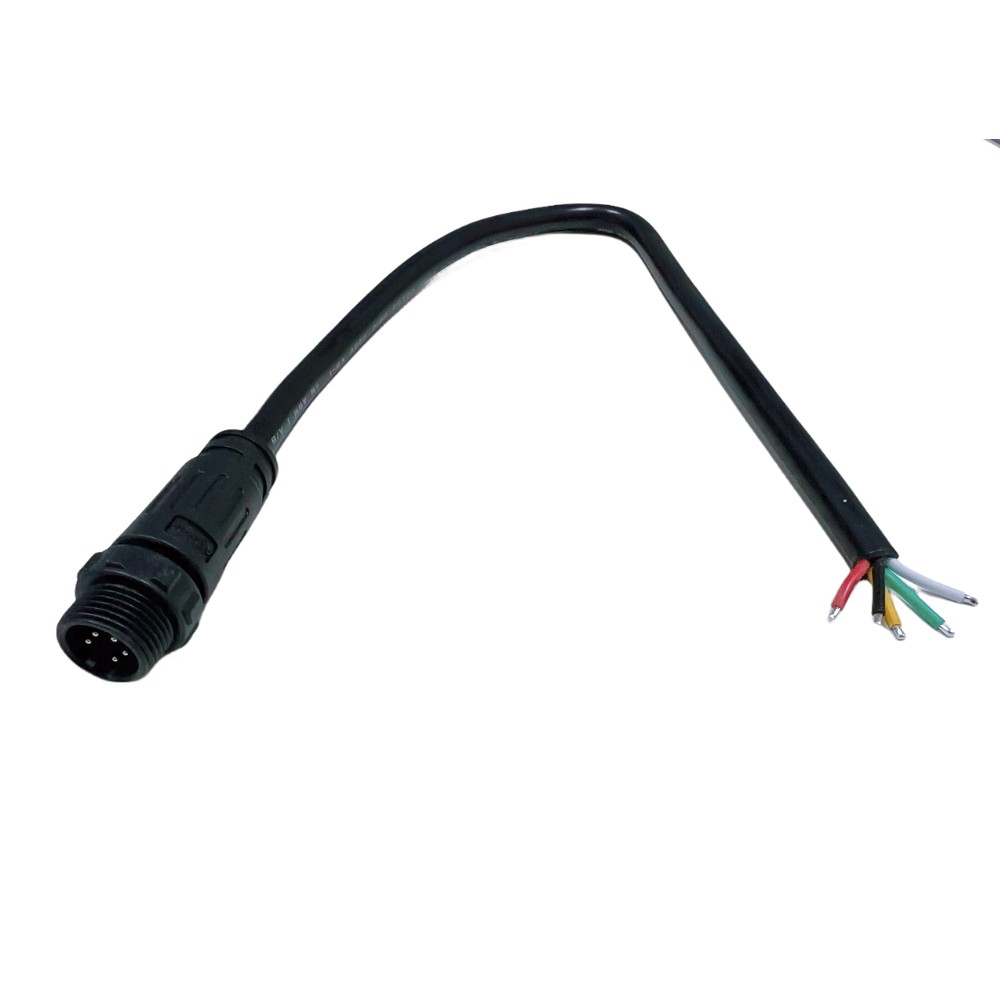 RGBW Saunalys Startkabel - 25 cm, 24V, IP68 Klassificeret