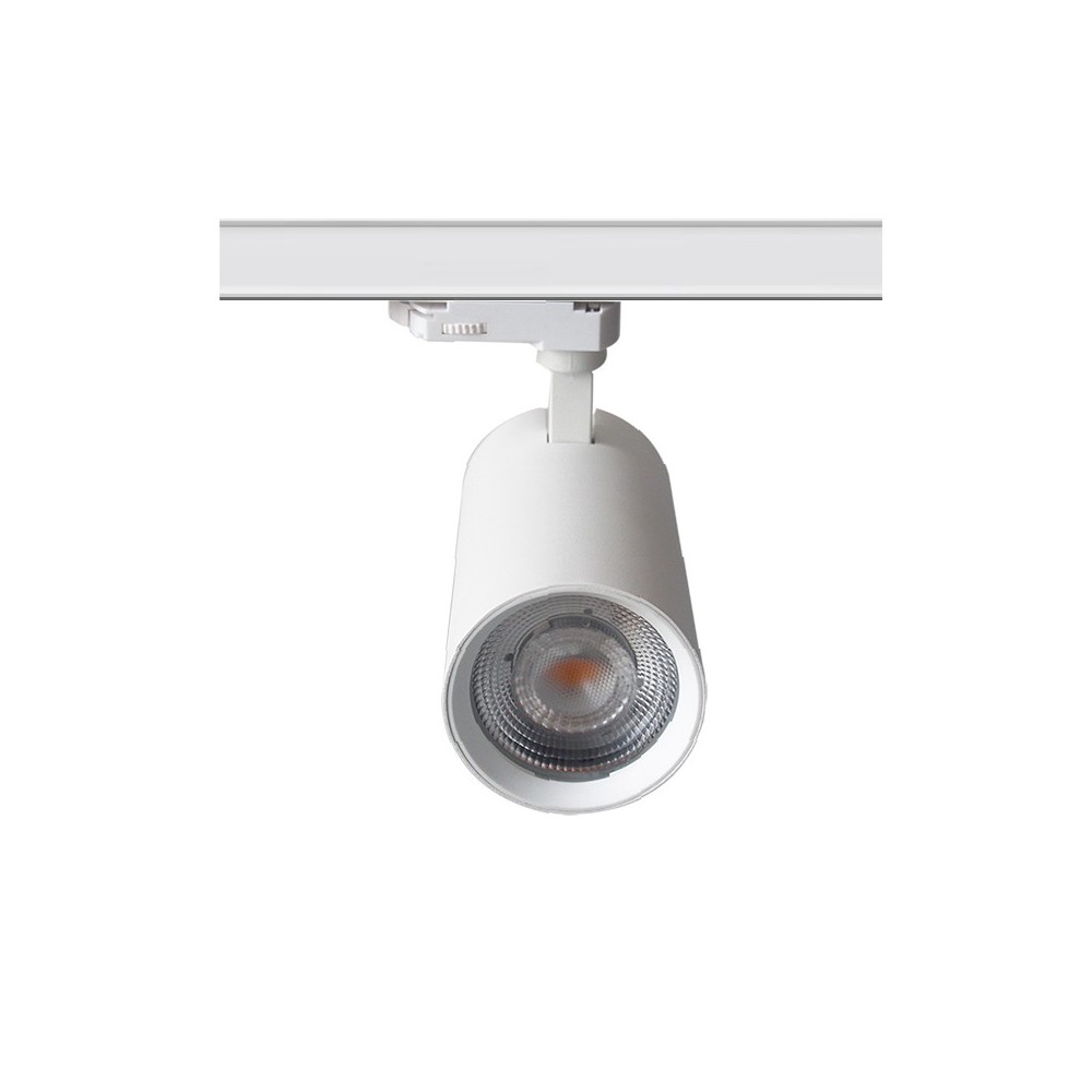 LEDlife hvid skinnespot 28W - Flimmerfri, Citizen LED, RA90, 3-faset