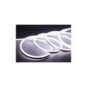 Kold hvid 8x16 CLIP-ON Neon Flex LED Strip - 9W pr. meter, IP67, 230V