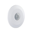 PIR Loftsensor (flad) - Maks: 1000W LED - Automatisk Bevægelsessensor til Loftmontering - Ideel til LED-belysning op til 1000W