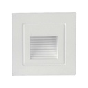 3W Trinlys LED Pære - 3000K, Hvid, IP65 Vandtæt Hus, 180lm, RA80
