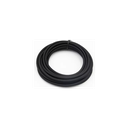 Sort tekstilstofledning, 2x0.75 mm², 5 meter, 230V