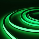 AnyCut Neon Flex Grøn LED strip - 5m, 8W/m, 12V, Ingen klippeafstand