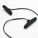 PicoTrack Skinnesamler - Sort, Kompatibel med PicoTrack skinne, 24V