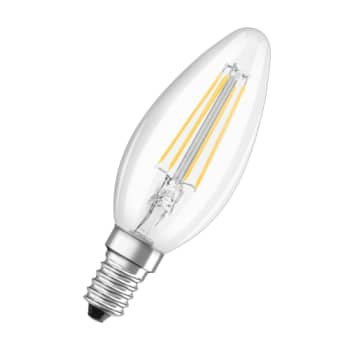 LEDVANCE LED kerte Ra97 filament 470lm 4,2W/927 (40W) E14 dæmpbar
