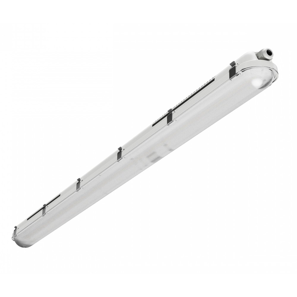 Limea Gigant Pro 40W/30W/20W/10W - Vandtæt 1200mm, Neutral Hvid, 230V, 120°, IP66, IK10, 1190x72x70mm