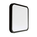 18W LED Dome Lampe med Sensor, Samsung Chip, 4000K, Kvadratisk Design, Sort Ramme, IP44 Godkendt