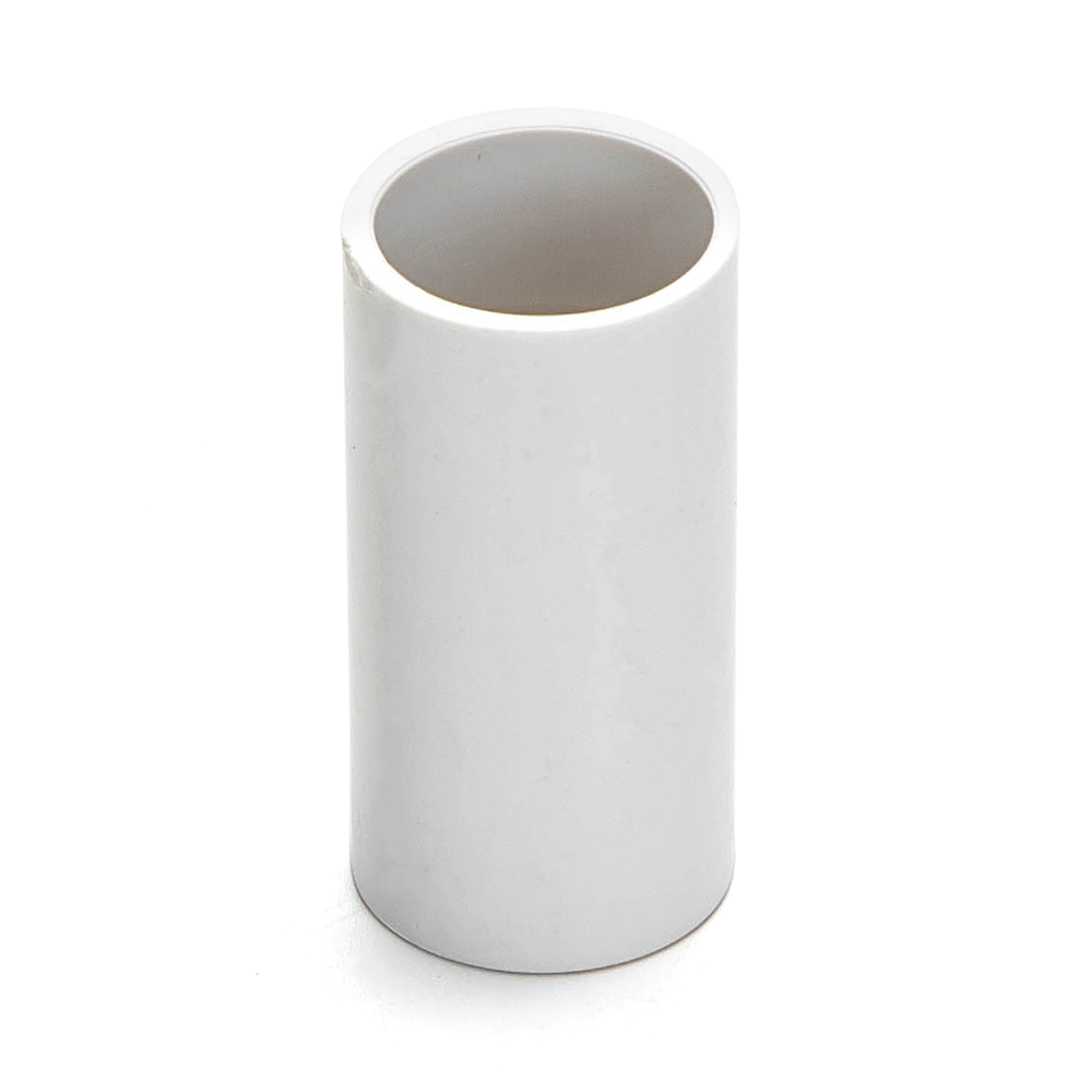 PVC Elektrisk Rørforbinder Sæt - 20mm, 4stk - Hvid, 3 års garanti