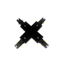LEDlife X-samler til skinnespots - Sort, 1-faset - Tilpas og udvid din skinnebelysning med denne praktiske samler til LED spots.