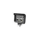 17W LED arbejdslampe til køretøjer - Kold hvid lysfarve, velegnet til bil, lastbil, traktor, trailer og udrykningskøretøjer. IP67, 10-60V.