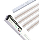 Troldtekt LED dæmpbar skinnesæt 4x120 cm - Planforsænket, Fjernbetjening dæmpbar, Akustilight