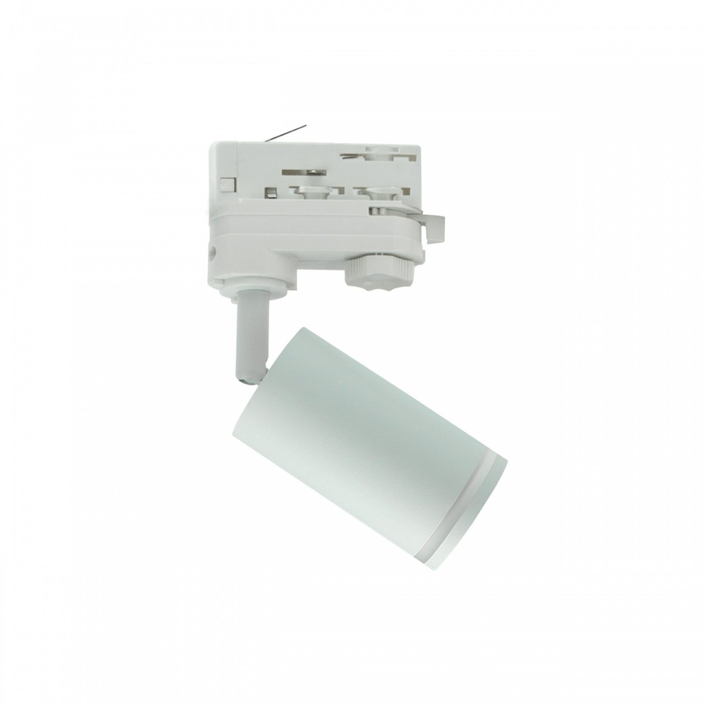 MADARA MINI RING II GU10 pendellampe til 3-faset skinne - HVID, IP20, 55x100x185mm