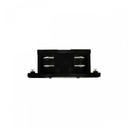 SPS indbygget samlestykke sort - Spectrum, 230V - Elegant og funktionel samlestykke til dine elektriske installationer.
