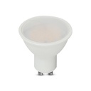 10W GU10 LED Spotlight med mælkeagtigt dæksel og 3000K varm hvidt lys - 1000lm - RA80