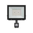 Noctis Lux 4 projektør 50W varm hvid med PIR sensor - sort, IP44, 230V, 4300lm, RA70
