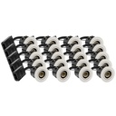 20 stk. LEDlife indbygningsspot Inno88 Udendørs - GU10, Hvid, IP44, godkendt i isolering