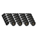 LEDlife indendørs- og udendørsspot Inno88 - 20 stk. Sorte GU10 LED-spotlights med IP44-klassifikation og isoleringsgodkendelse