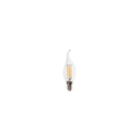 V-Tac 4W LED flammepære - Kultråd, varm hvid, E14, 400lm, RA80