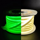 Selvlysende arbejdslys 25m 230V LED strip - IP67, 180 LED/m, 11W/m, 1000 lm/m, 4000K, 275W, 25000lm, RA80, IP67