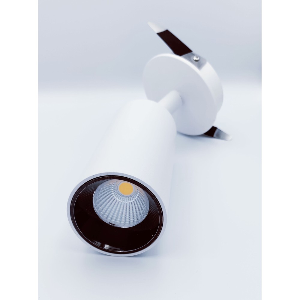 LEDlife 12W Hvid Downlight - Ø7,5 cm Hul, Ø8 cm Mål, Osram LED, RA 90, 230V