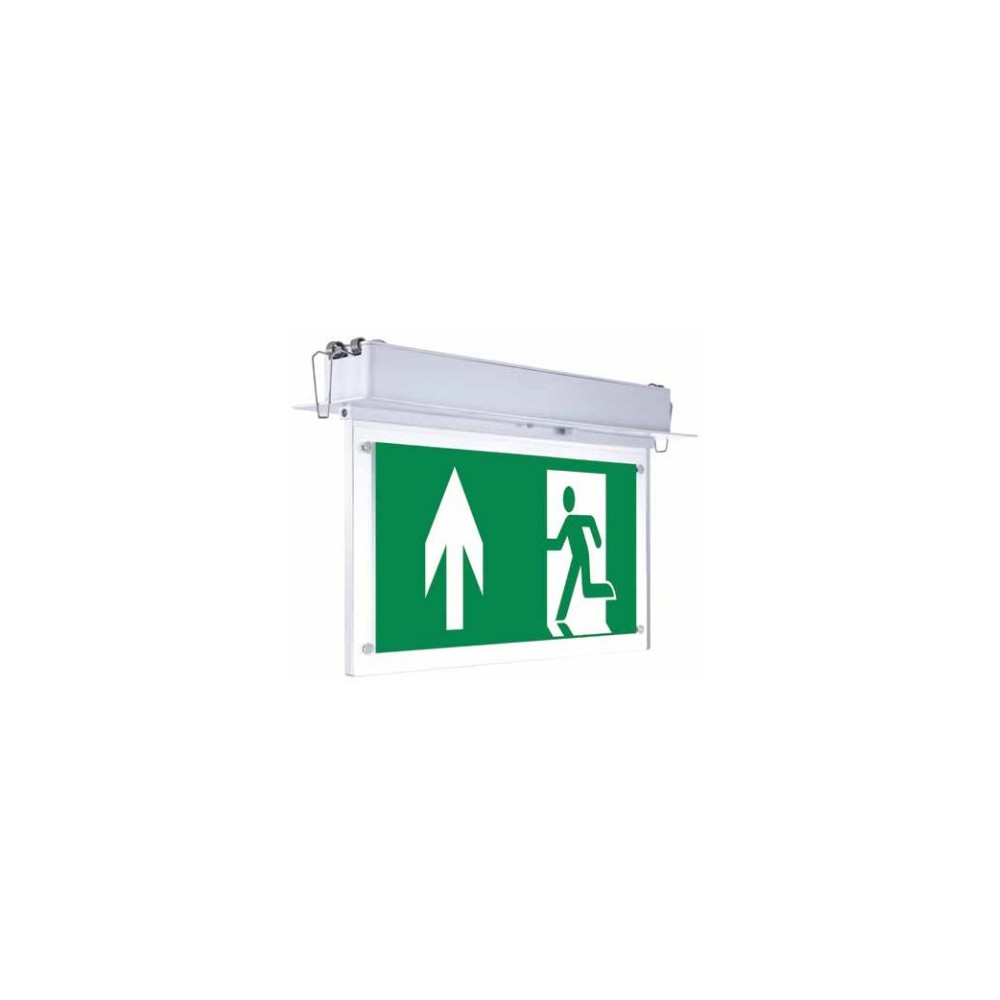 V-Tac Indbygget LED Exit Skilt - 2W, Samsung LED chip, 5 års producentgaranti
