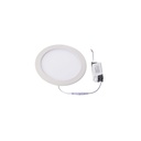 LEDlife 11W LED Indbygningspanel - Ø18 cm Hulstørrelse, Ø20 cm Mål, 230V, 890lm, RA80, Flicker Free