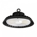 Plateo 4 High Bay 200W-150W-100W LED Loftlys - Neutral Hvid, 230V, 90°, IP65, IK09, Sort, Effektændring, 0-10V