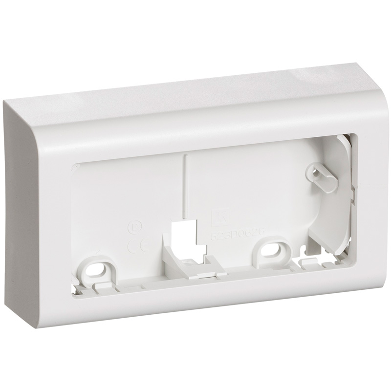 LK Fuga softline underlag 2 modul v. u/s  hvid