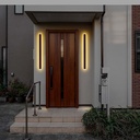 V-Tac 17W LED Corten væglampe - IP65 udendørs, 230V inkl. lyskilde - Effekt: 17W, Input: 230V, 2160lm, RA90, IP65