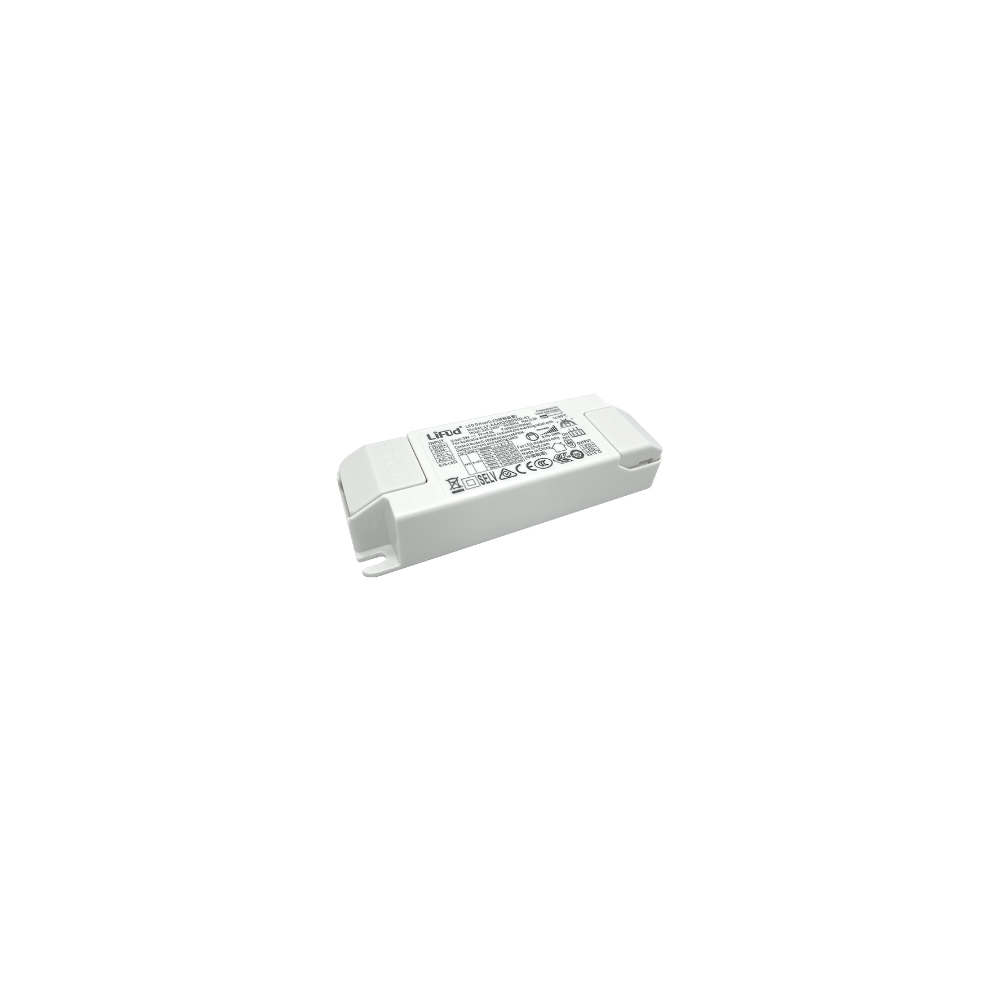 Lifud 40W dæmpbar LED driver - 0-10v dæmp, 800mA-900mA, 25-42V, flickerfri