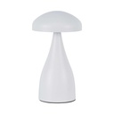V-Tac Mini Opladelig CCT Bordlampe - Hvid, IP20, Touch Dæmpbar, Effekt: 1W, Lysstyrke: 55lm