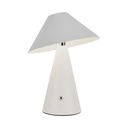 V-Tac Opladelig 3i1 Bordlampe - Hvid, IP20, Touch Dæmpbar - 3W, 200lm
