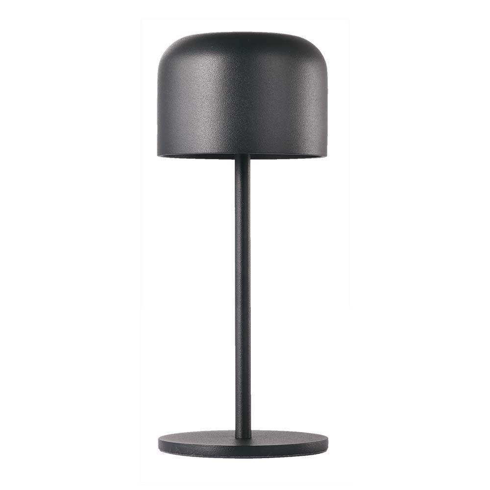 V-Tac Mini Opladelig CCT Bordlampe - Sort, IP54, Touch Dæmpbar, 1.5W, 150lm