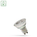 Spectrum 3,5W LED spot - 230V, GU10, 265lm, RA80 - Energibesparende spot med GU10 fatning til 230V netstrøm