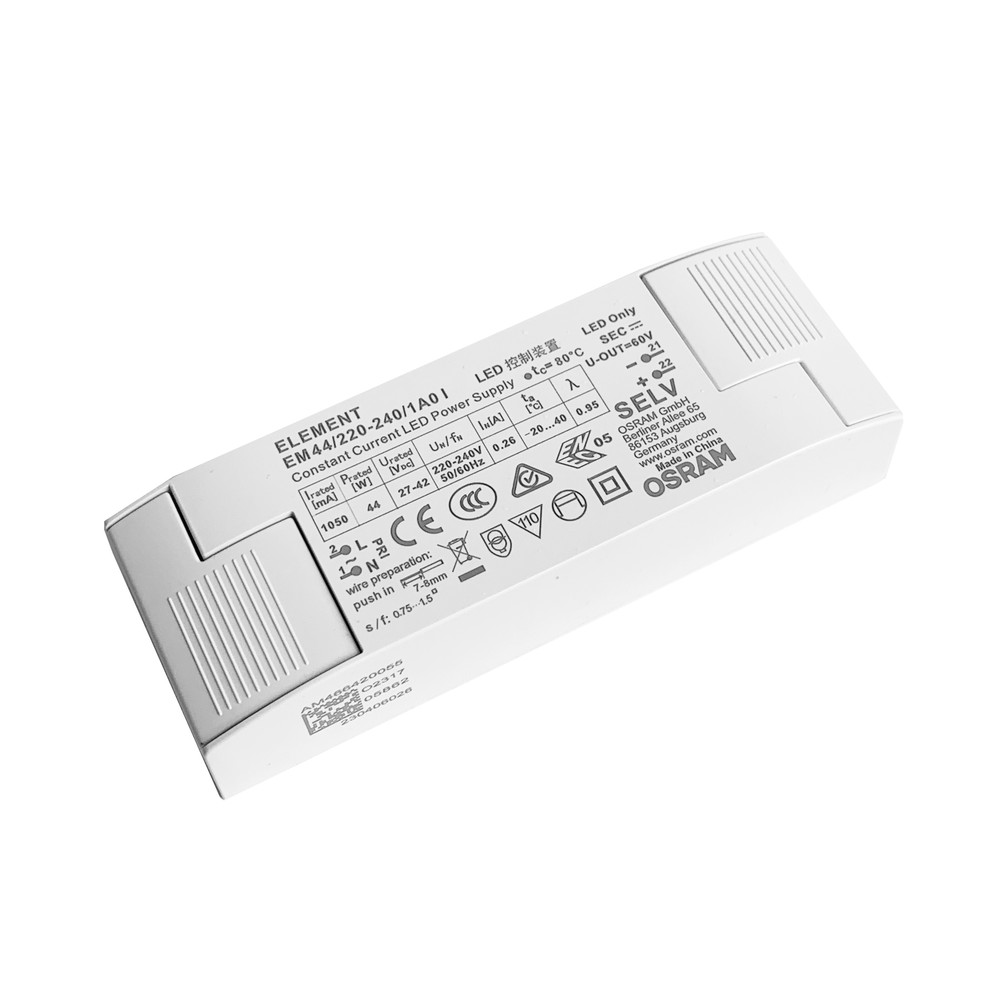 Osram 44W LED driver - 1050 mA, 27V-42V, Effekt: 44W
