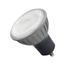 Justerbar LED-spot med GU10 fatning, 7,5W og 230V input, 520lm, RA97, justerbar spredning.