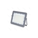 LED projektør 100W, tynd model, 9000 lumen, grå - moderne og kraftfuld belysning til udendørs brug