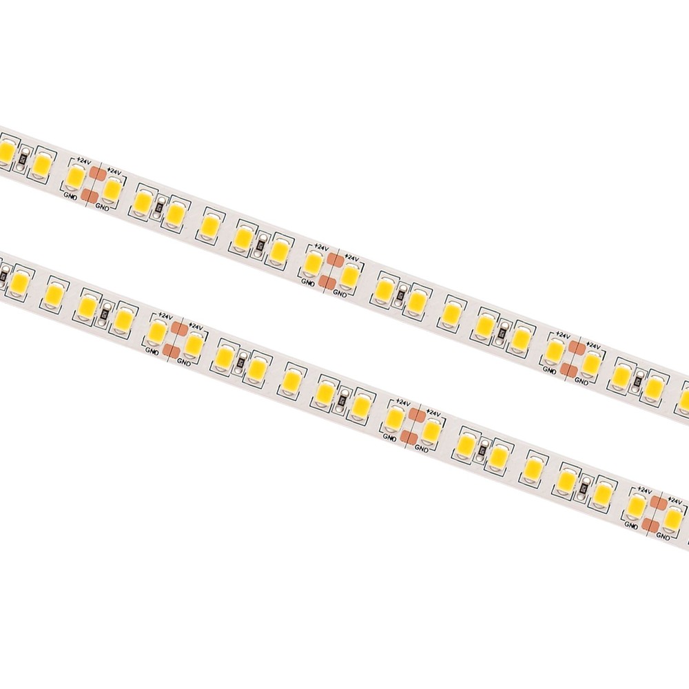 17W/m Vandtæt LED Strip - 10m, IP68, 168 LED pr. meter, 2200lm, RA80