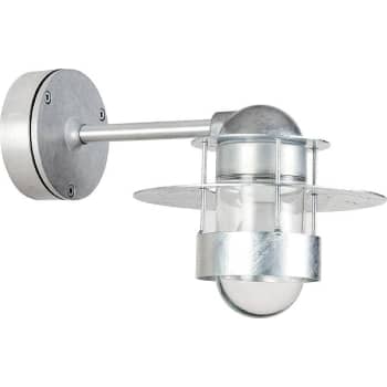 Albertslund væg 100W E27 galvaniseret kort arm